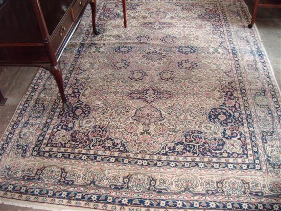 A Tabriz rug, 9ft by 6ft 1in.